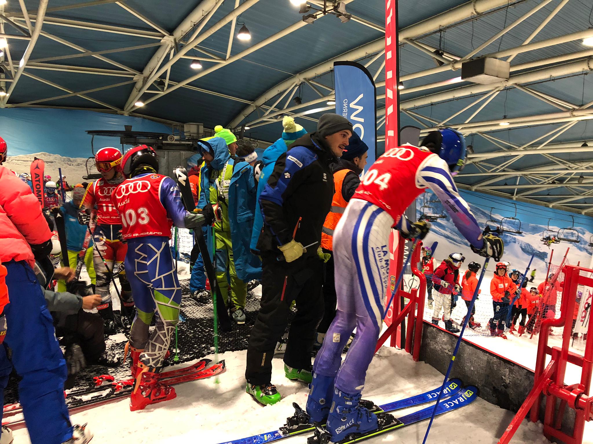 El V Trofeo Spainsnow inicia la Copa España Audi U16 de esquí alpino en Madrid Snowzone
