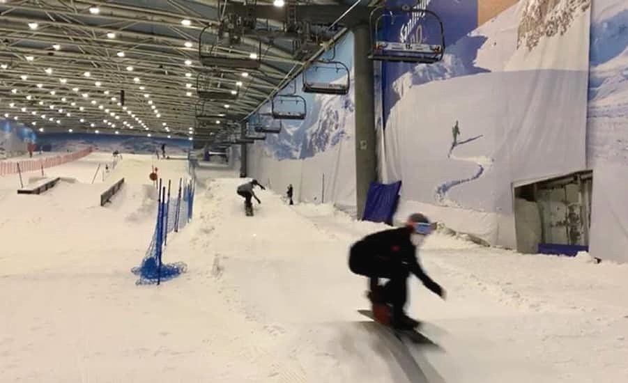 Madrid SnowZone y la RFEDI crean una pista de snowboard cross (SBX) indoor