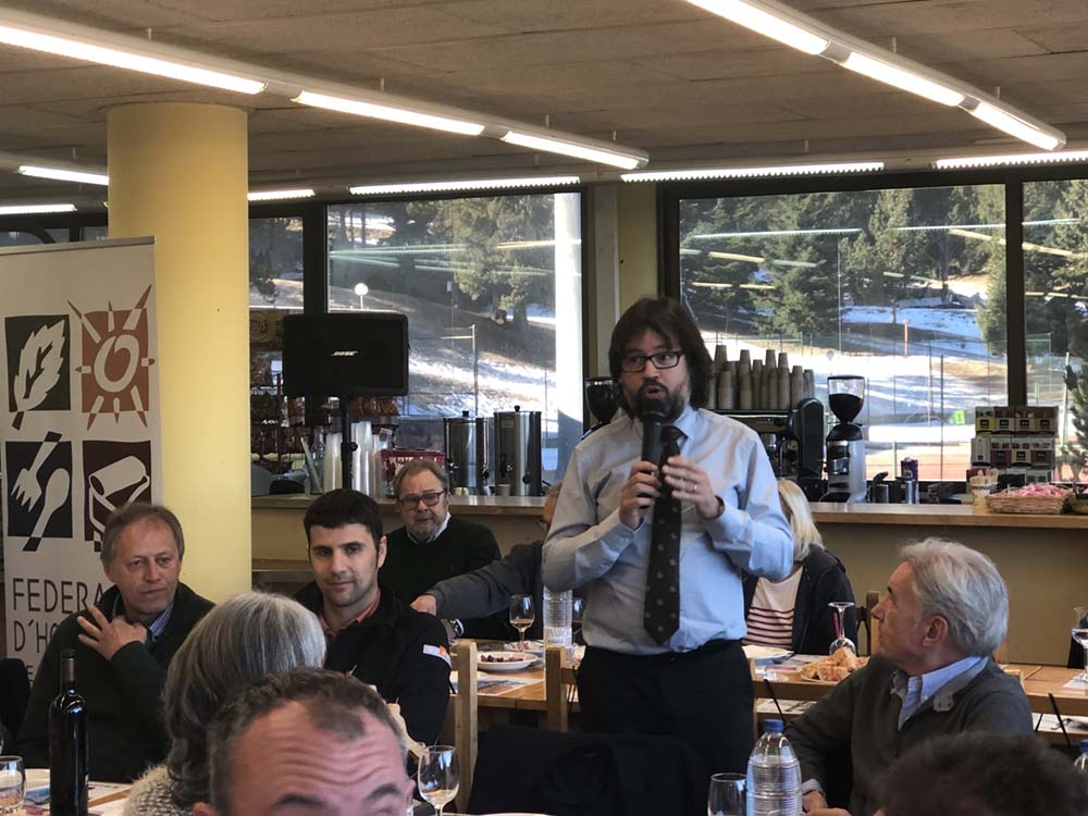 Los juegos de Invierno, omnipresentes en el 10º Encuentro de la Asociación Hostelería Girona
