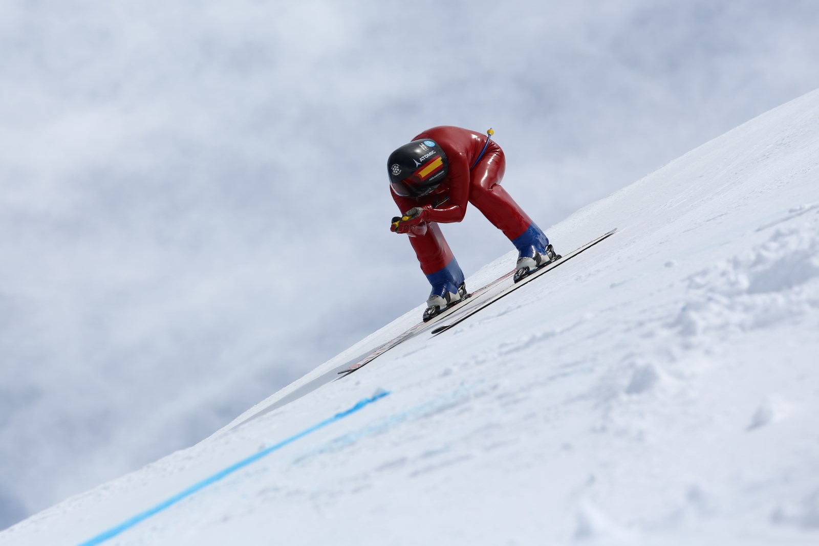Ricardo Adarraga encadena su 4º título consecutivo del Campeonato de España de Speed Ski en Grandvalira