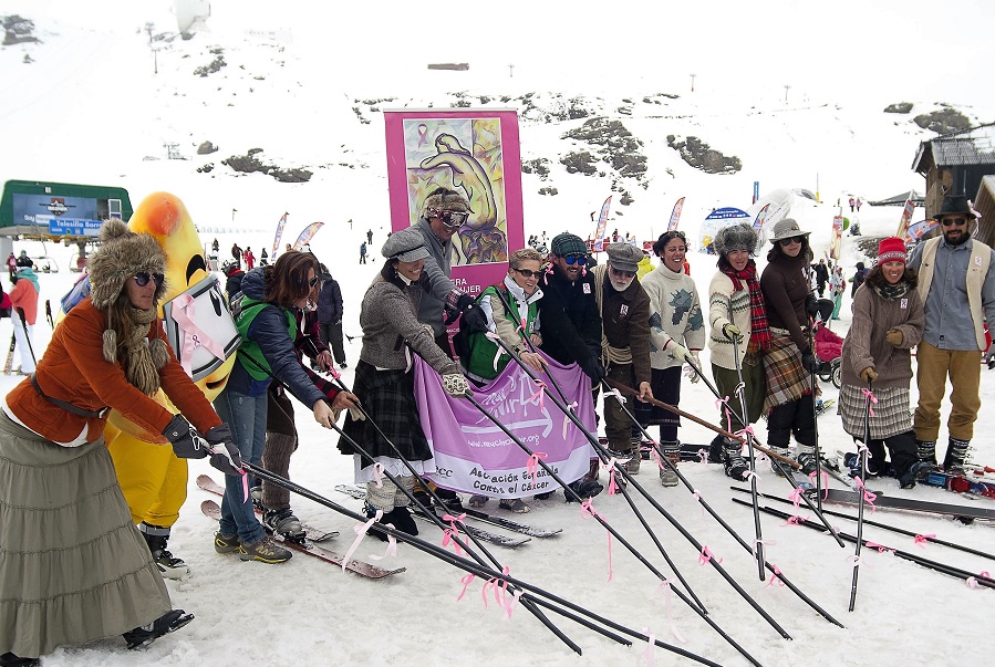 Arranca la Temporada de Primavera tras el fin de semana solidario de Sierra Nevada