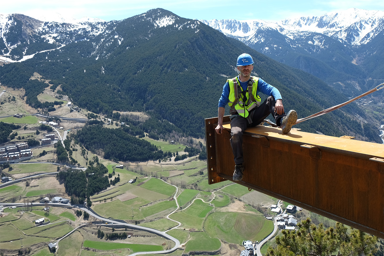 Canillo inaugurará en junio un Mirador con una sensación de caída libre de 500 metros