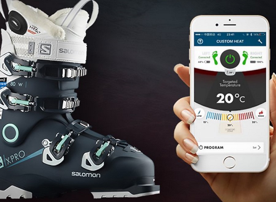 Controla el calor de tus botas de esquí Salomon desde la app de tu móvil 