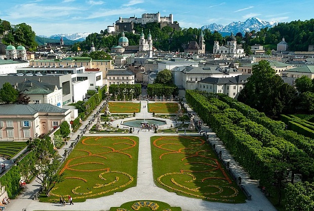 Panorámica de Salzburgo. Foto: Oficina de Turismo de Salzburgo (Austria)