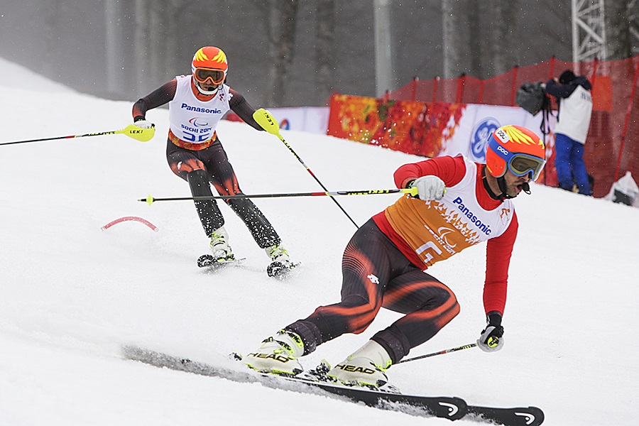 Dos platas y un bronce para Santacana y Galindo en los Campeonatos del Mundo IPC de Esquí Alpino