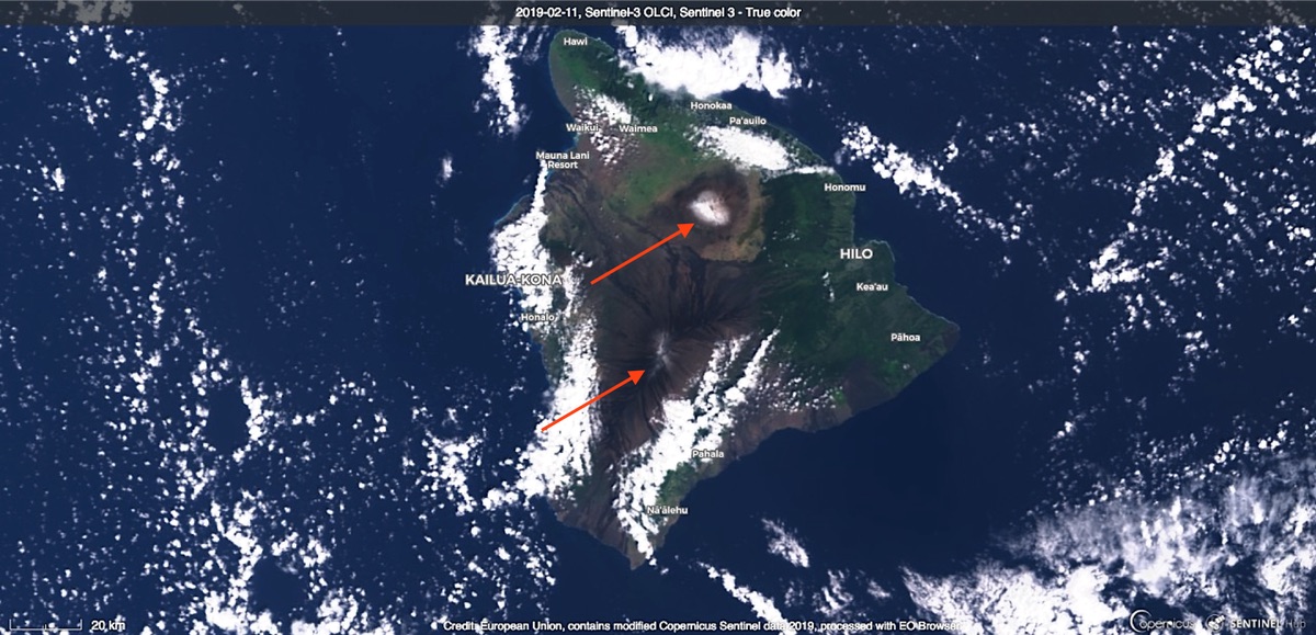 Olas de 18 metros, vientos de 300 km/h y NIEVE...en las islas de Hawaii