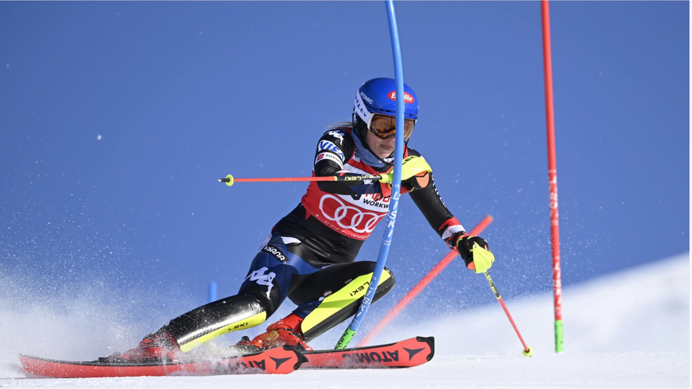 Shiffrin vuelve a ganar y asegura el Globo de Cristal de slalom tras seis semanas de baja