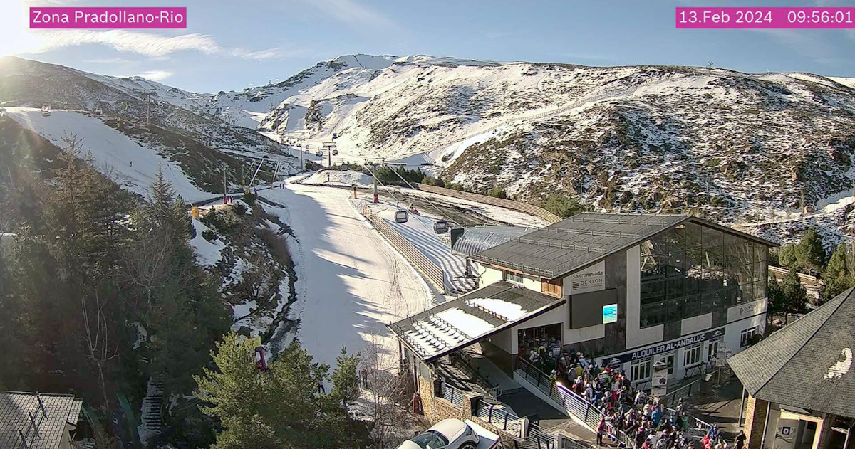 Sierra Nevada repara los efectos del torrente de barro y agua y reabre 23 pistas