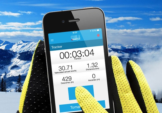 “Chile esquí” la nueva app con información de todos los centros de esquí chilenos