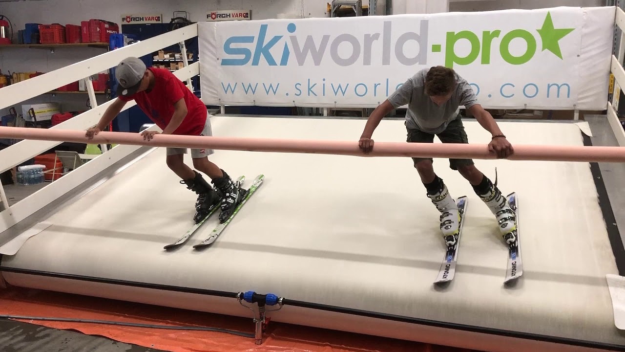 La FAE alquila un simulador de esquí para sus corredores para completar la pretemporada