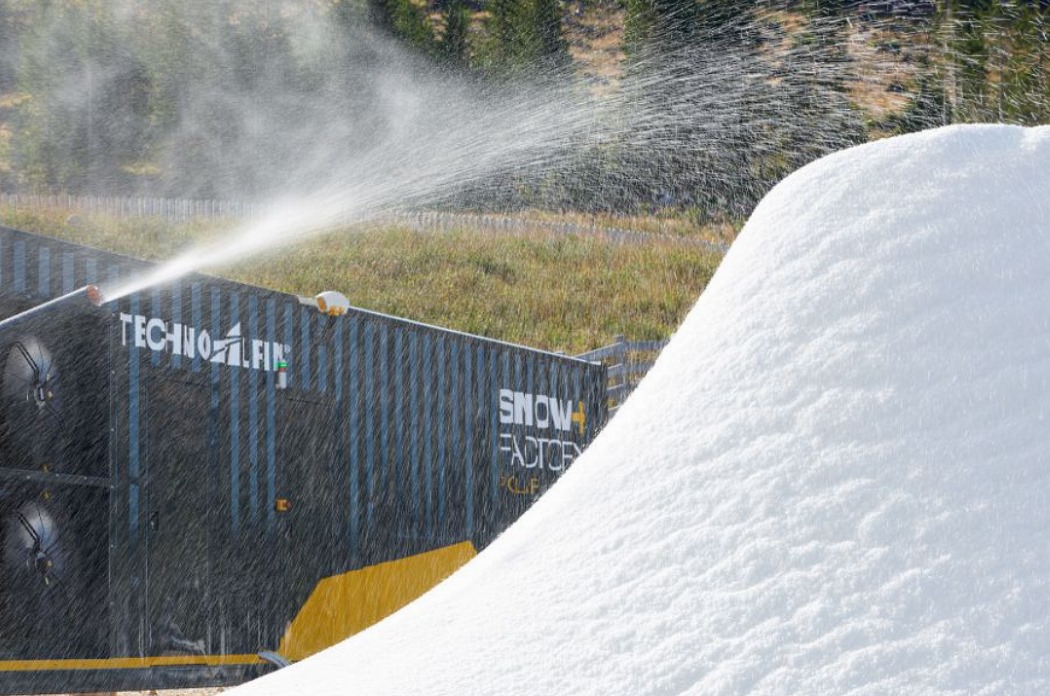 Las máquinas SnowFactory, capaces de producir nieve por encima de 0ºC, se expanden por el mundo