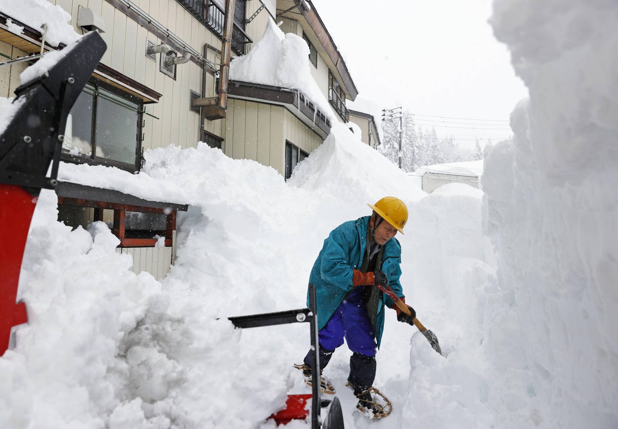 En Japón nieva en un día lo que en muchas estaciones de España en toda la temporada