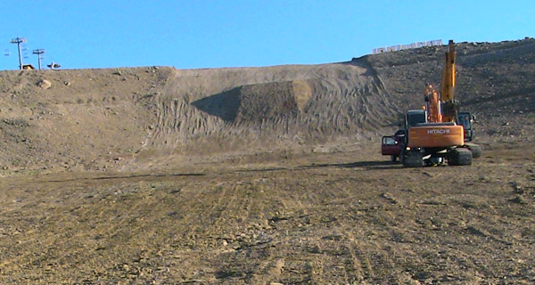 Comenzó la construcción del nuevo Snowpark en La Parva