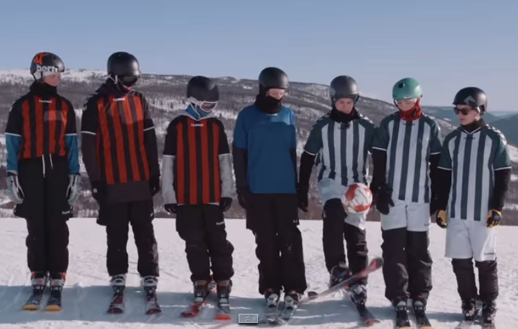 Ni Copa de Europa ni Mundial, el fútbol se juega en las pistas de esquí