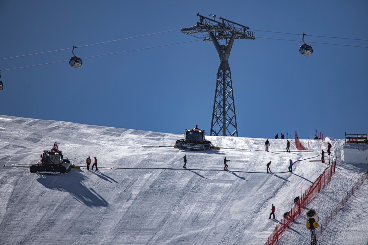 Sölden da la bienvenida a la Copa del Mundo de Esquí de la temporada de la “Covid”
