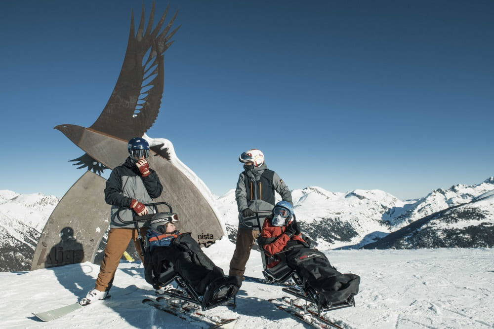 La candidatura a los Mundiales Andorra 2027 organiza un World Snow Day especial
