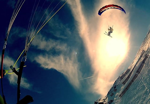 Peyragudes ofrece numerosas actividades además del esquí: Speed Riding