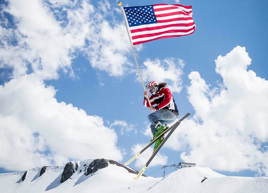 Estados Unidos llegará al mes de julio con 6 estaciones de esquí abiertas, realmente inusual