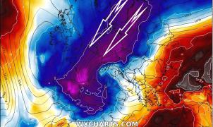 La semana empieza con lluvia y barro y acabará con desplome de temperaturas y nieve extensa