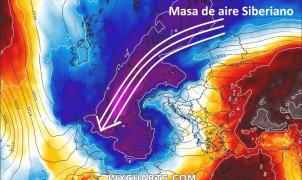 Una masa de aire gélido desde Rusia invade la Península con nevadas en cotas muy bajas
