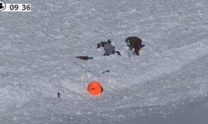 Un vídeo analiza la avalancha en el del Tuc de la Llança en la que 3 esquiadores resultaron heridos
