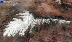 Sierra Nevada deslumbra desde el espacio a las puertas de Semana Santa