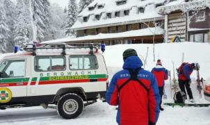 Fallecen dos esquiadores en la Selva Negra enterrados por sendos aludes
