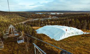El cultivo de nieve permitirá a la estación finlandesa de Ruka abrir el 8 de octubre