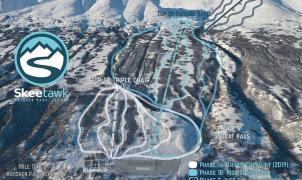 Skeetawk ski resort: Alaska abre una nueva estación de esquí este invierno