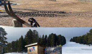 Impactantes fotos de Tuixent La Vansa: la nieve desaparece en una semana