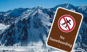 Un tribunal federal confirma la prohibición de los snowboarders en Alta