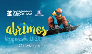 Alto Campoo abre la temporada de invierno este sábado con nieve polvo