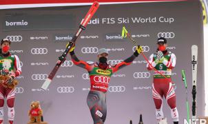 Aamodt Kilde firma su tercer SG consecutivo y Vlhova arrasa en el slalom sin Shiffrin