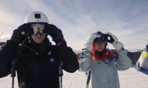 ATUDEM difunde el making off de sus lecciones de esquí con cuatro top influencers