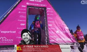 Aymar Navarro en el tercer puesto del ranking Top10 de saltos de acantilados del FWT