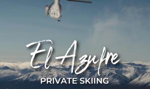 El Azufre vuelve a abrir para esquiar en helicóptero y ratrack, pero sin remontes