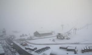 Imágenes de la primera nevada en Sierra Nevada