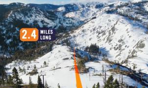 Paseo virtual en el telecabina que creará la tercera estación de esquí más grande de Norteamérica