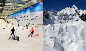 El sector de la nieve no entiende porqué se puede esquiar en Madrid SnowZone y no en Candanchú