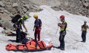 Muere un montañero francés en Benasque tras caer al vacío desde 50 metros