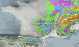 Previsión Fin de Semana: Ola de Frío y nevadas en los Alpes, nieve en la Península