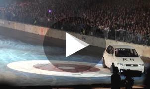 Los rusos reinventan el curling... ahora con coches
