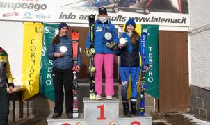 Celia Abad consigue el oro en el slalom FIS de Pampeago, Italia