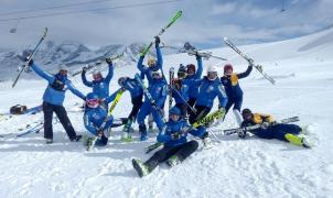 El Equipo de Alpino del CETDI-Aragón está preparado para su examen en la alta competición 