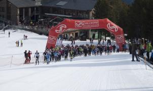 La Dama Blanca Ski Race reúne un centenar de corredoras en Vallnord Pal en su primera edición