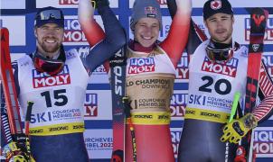 Marco Odermatt cierra el círculo al proclamarse campeón del mundo de descenso