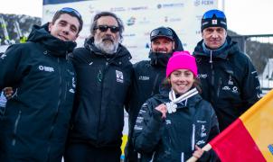 Audrey Pascual consigue la plata en la prueba de Slalom de los mundiales FIS Para Alpine Ski en Espot