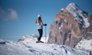 Así empieza la temporada de esquí 2021-22 en Cortina d'Ampezzo