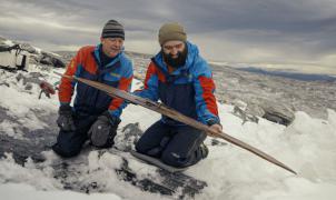 Hallado en Noruega el segundo esquí de la pareja de esquís más antigua del mundo