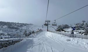 Manzaneda abrió este sábado 10 pistas con un total de 7 km esquiables